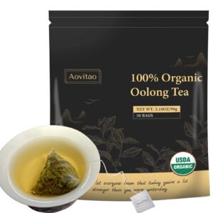 Detox Cleanse Tea Natural Herbal Tea Bags Oolong Leaf